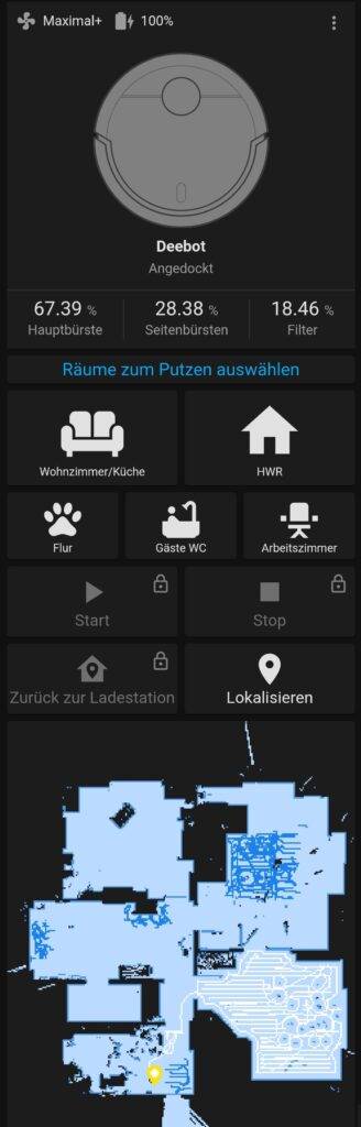 Dashboard Karte in Home Assistant